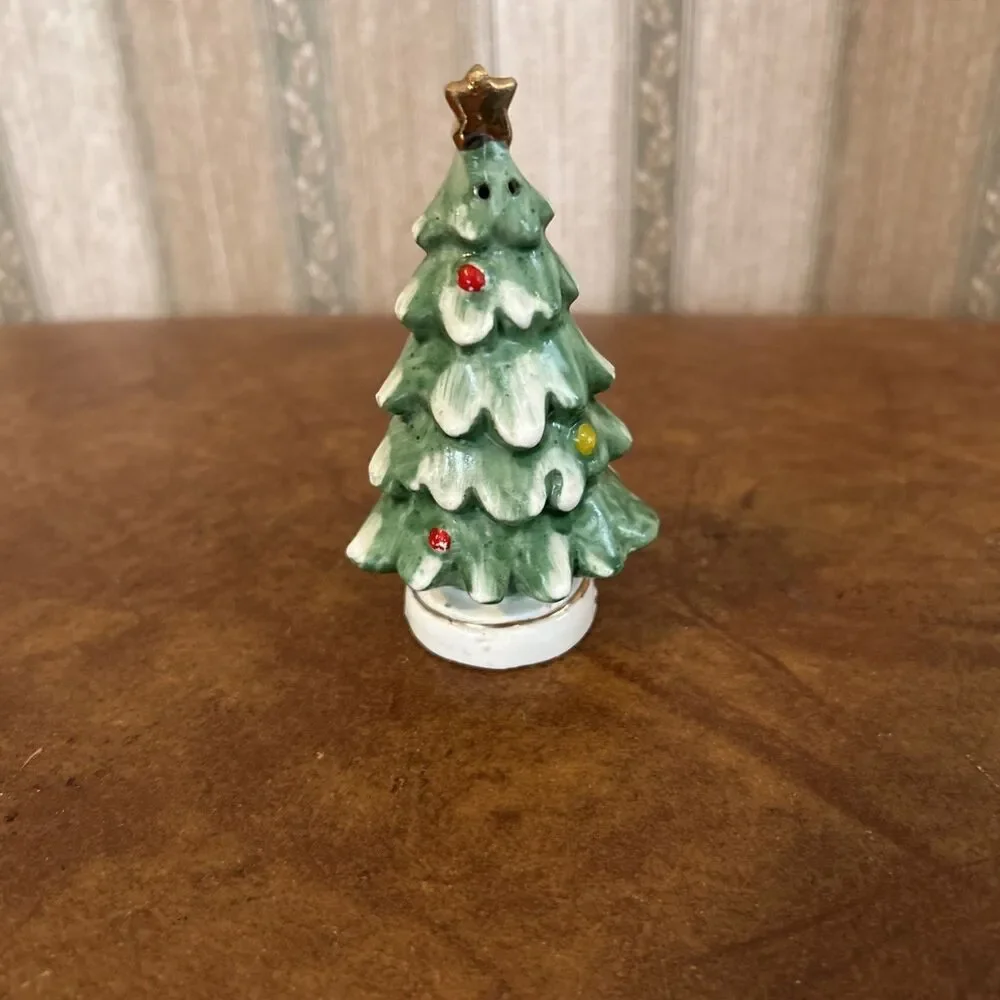 Vintage Relco Christmas Tree Salt Shaker Replacement Holiday‎ Christmas retro